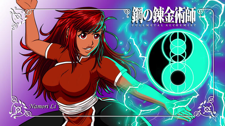 Namori in the FMA Brotherhood style
